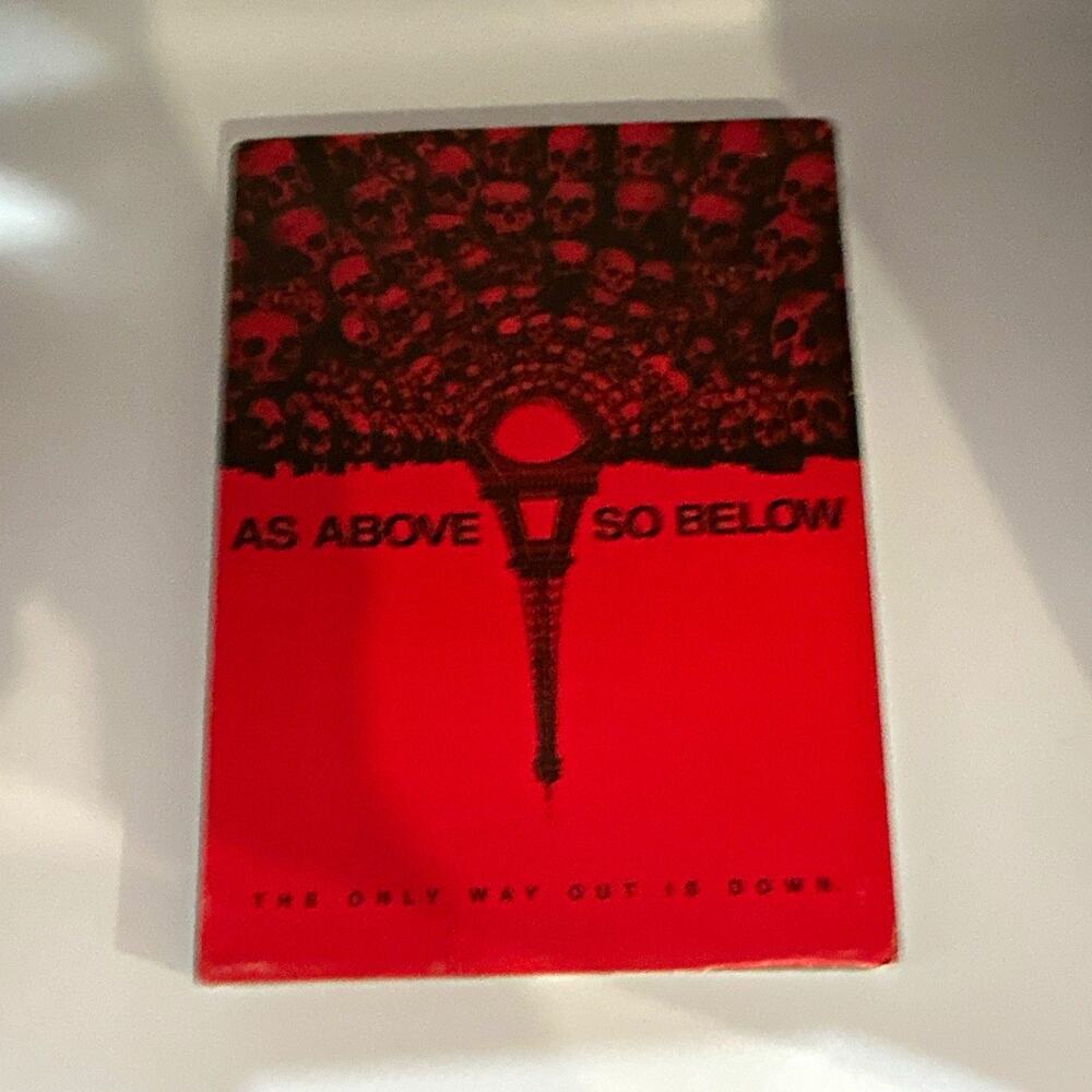 As Above So Below DVD Horror R Widescreen English Weeks Feldman Dowdle Case